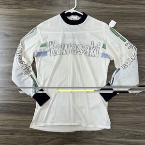 vintage motocross jersey Kawasaki size S